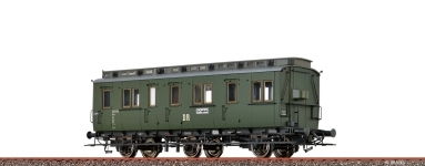 Brawa 45491 - H0 - Abteilwagen B3tr, DR, Ep. III